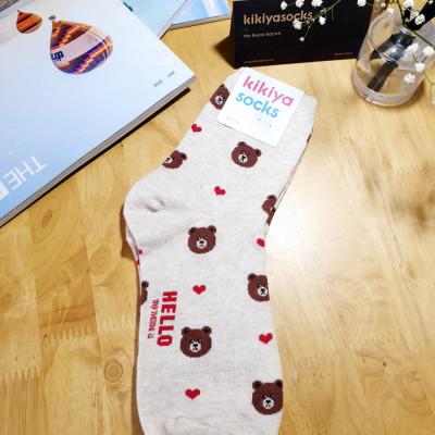 Tất vớ Nữ cao cấp hàn quốc KIKIYA SOCKS W-C-042