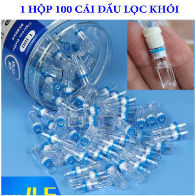 hộp 100 đầu lọ.c khói thu.ốc lá giảm độ.c tố