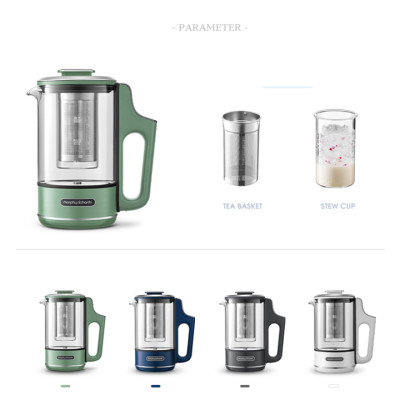 Bình đun nước pha trà, hâm cháo đa chức năng Morphy Richards MR6086 Có 3 mức nhiệt độ ở 45°C / 80°C / 100°C - HÀNG NHẬP KHẨU