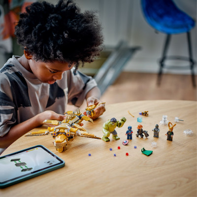 Đồ Chơi Lắp Ráp Cuộc Chiến: Avengers Và Quái Vật Leviathan LEGO SUPERHEROES 76290 (347 chi tiết)