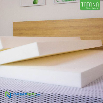 Nệm Cao Su Nhân Tạo Mát Lạnh Gấp 3 TATANA – Êm Ái, Mát Mẻ -Bảo hành 10 năm.