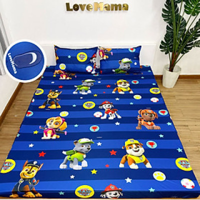 Ga chống thấm vải Cotton mềm mại cao cấp loại 1 chính hãng LoveMama