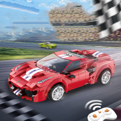 Bộ Đồ Chơi Lắp Ghép Xe Đua Thể Thao Ferrari 488 Race Car Với 306 Chi Tiết, Bộ Đồ Chơi Mô Hình Xe Đua Thể Thao Điều Khiển Từ Xa RC, Bộ Đồ Chơi Xếp Hình Xe Đua Thể Thao Ferrari 488 Cao Cấp Với 306 Chi Tiết - Chính Hãng BABYBOSS.