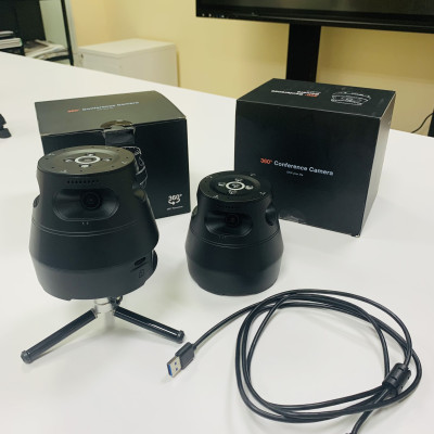 Camera 360 AI soundtrack, Camera hội nghị 360, camera phòng họp 360, webcam, camera USB,camera máy tính, Hàng chính hãng.