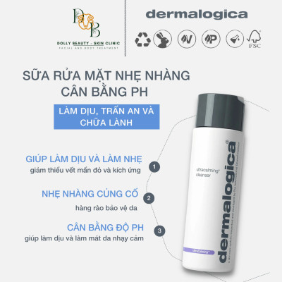 Sữa rửa mặt dành cho da nhạy cảm ULTRACALMING CLEANSER của Dermalogica