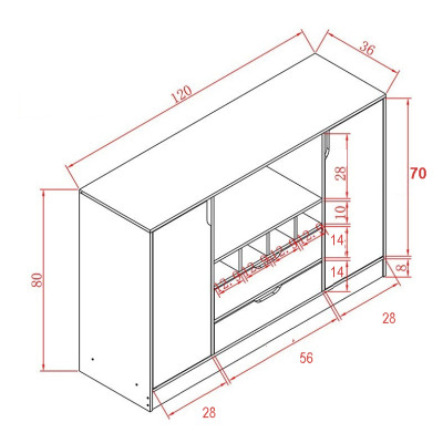 Kệ tủ để đồ nhà bếp đa năng hiện đại loại tốt mã KB02-1 thiết kế sang trọng gỗ MDF lõi xanh chống ẩm chống nước cao cấp sản xuất tại Việt Nam