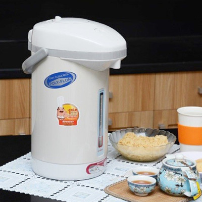 Bình Thủy Điện Sharp KP-31BTV RD/CU (2.8L) - Họa Tiết Ngẫu Nhiên - Hàng chính hãng