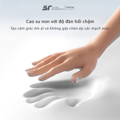 Đệm Mông 2 Mùa, Gối Ngồi Cao Su Non Thoáng Khí, Đệm Lót Ghế Văn Phòng, Xe Hơi, Ô Tô - Sairui