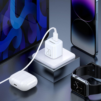 Sạc Nhanh Pisen Quick - Mr White Tiny USB-C 20W - Pisen CC1000