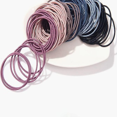 sét 100 thun cột tóc kèm túi zip , màu sắc phù hợp với mọi lứa tuổi