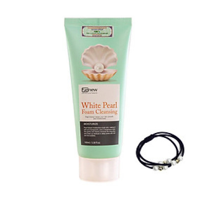 Sữa rửa mặt sáng da Hàn Quốc chiết xuất từ ngọc trai Benew White Pearl Foam Cleansing ( 100ml )