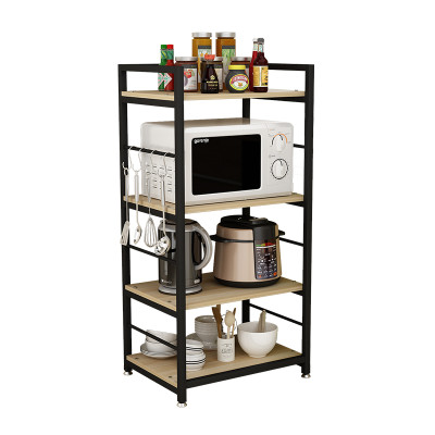 Kệ Lò Vi Sóng -Đồ Đa Năng-4Tầng Tối Ưu Diện Tích Nhà Bếp - Chất Liệu Gỗ MDF (Giao Màu Ngẫu Nhiên)- Hàng Chính Hãng MINIIN