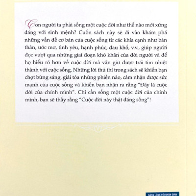 Sách - Một Đời An Lạc - Nặng Lòng Với Nhân Gian