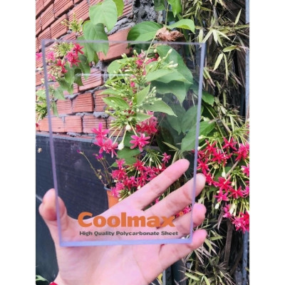Tấm poly đặc Coolmax 8mm, khổ rộng 1,8m - tấm nhựa trong suốt 8 ly