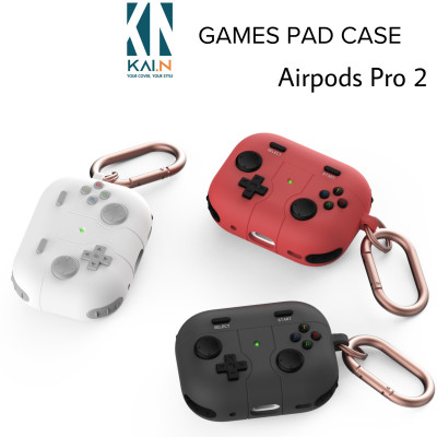 Ốp Case Dành Cho Airpods PRO 2, Kai.N Game Pad Case Kèm Móc Khóa - Hàng Chính Hãng