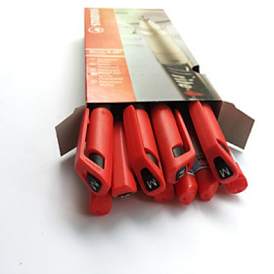 Hộp 10 Bút kỹ thuật STABILO Write-4-all PERMANENT M 1.0mm (AP146M/10) - Xanh