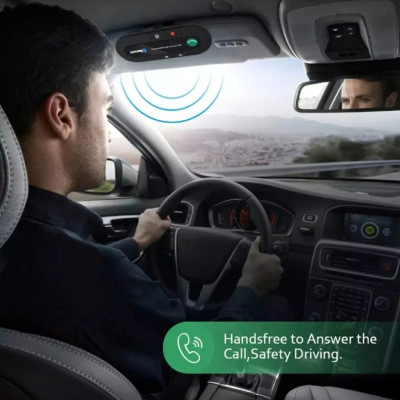 Loa Đàm Thoại Rảnh Tay Cho Ô Tô – Gắn Che Nắng, Kết Nối Bluetooth Tiện Lợi , đèn ốp trần