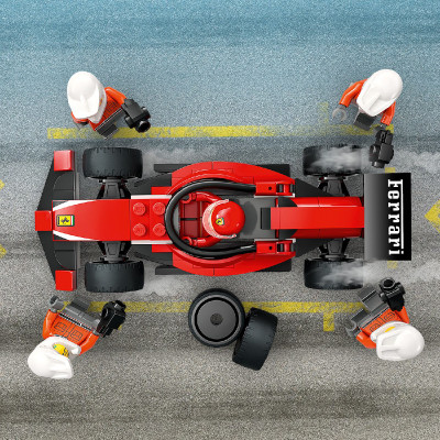 Đồ Chơi Lắp Ráp Trạm Bảo Dưỡng Xe F1 LEGO CITY 60443 (325 Chi Tiết)