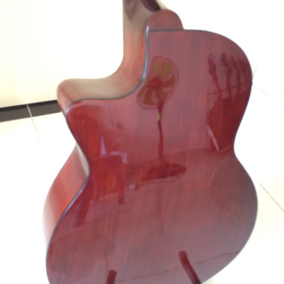 Đàn Guitar Acoustic DT70 màu gỗ tự nhiên laminate cần đàn có ty dành cho bạn mới tập Duy Guitar tặng 4 phụ kiện