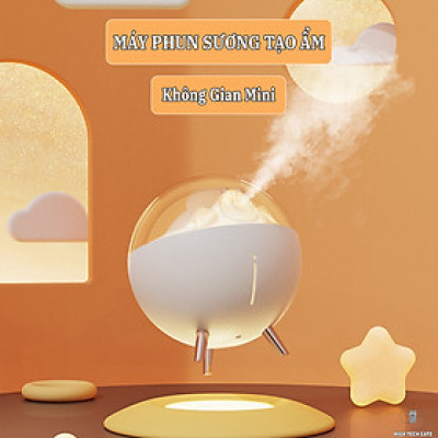 Máy phun sương tạo ẩm CYKE WT-E19 mini để bàn cho văn phòng, xông tinh dầu phòng ngủ,  phiên bản không gian, đèn ngủ khuếch tán tinh dầu, hàng chính hãng