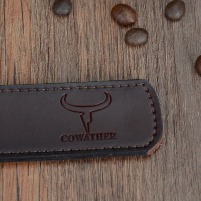 Thắt Lưng Da Bò Chính hãng COWATHER XF011 Nâu