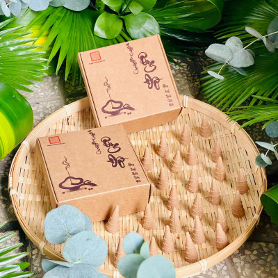 Nhang Nụ Trầm Hương, Loại Dịu Nhẹ, Nhang Sạch Thuần Thiên Nhiên