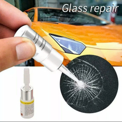 2 Lọ - Phục Hồi Vết Rạn Nứt Kính Ô Tô Tải, Xe Hơi Như Mới Với Keo Gắn Kính Chuyên Dụng Loại Tốt