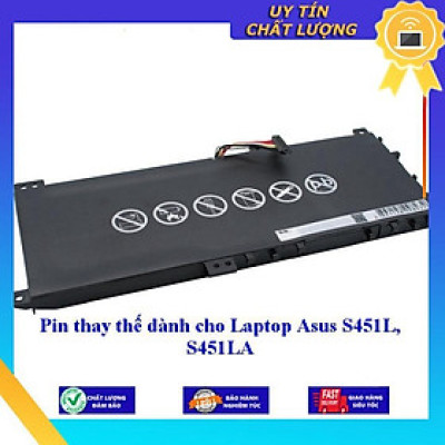Pin dùng cho Laptop Asus S451L S451LA - Hàng Nhập Khẩu New Seal