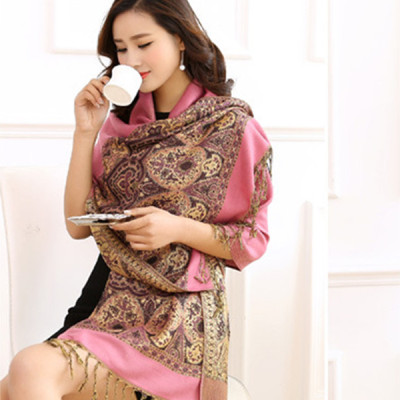 Khăn Pashmina Thêu Kim Tuyến – PMT903