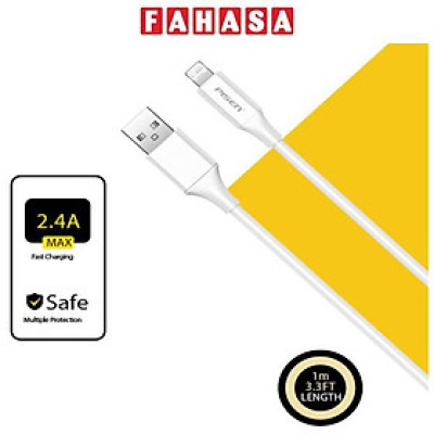 Cáp Sạc Mr White Lightning USB-A 1 m - Pisen AL05-1000
