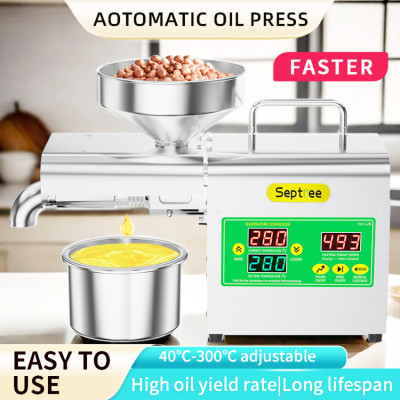 Máy ép dầu ăn thực vật chuyên dụng dùng trong gia đình thương hiệu Septree X3S - Công suất 800W - Hàng nhập khẩu