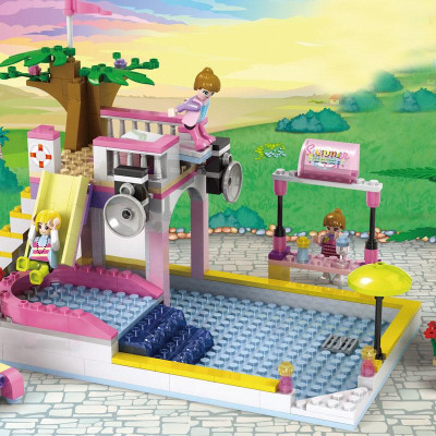 Đồ Chơi Bé Gái Khu vui chơi Công viên Tuổi Thơ 14514 Bằng nhựa ABS an toàn