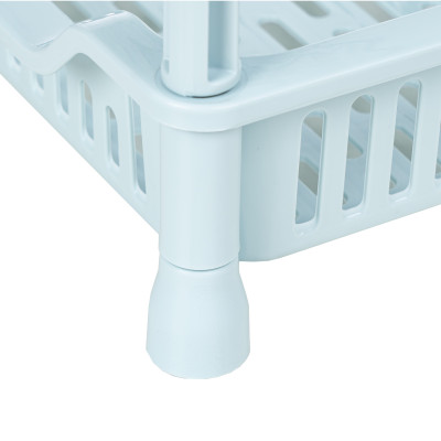 Kệ chữ nhật 2, 3 tầng nhựa VIỆT NHẬT - Đựng gia vị, chén đĩa bếp, đồ dùng phòng tắm size Trung- Hàng Việt Nhật (Giao màu ngẫu nhiên)