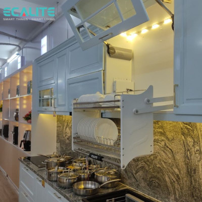 Kệ Chén Di Động Tủ Trên Ecalite EL-BL900W - Tủ Ngang 90cm - Inox 304 Cao Cấp - Hàng Chính Hãng