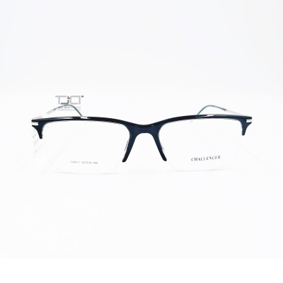 GỌNG KÍNH PHOM VUÔNG,  THỜI TRANG HÀN QUỐC NAM VÀ NỮ, THANH MÃNH, GỌNG NỮA KHUNG, CHÍNH HÃNG CHELLENGER CT22011