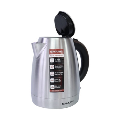 Bình đun siêu tốc Sharp 1.7 lít EKJ-17EVSD-WD-Hàng chính hãng