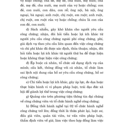 Luật công chứng năm 2024 - bản in 2025