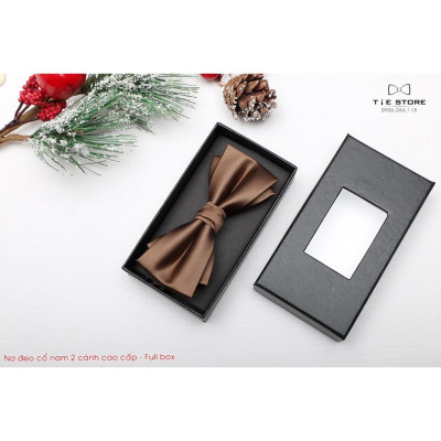 NHIỀU MẪU Nơ Đeo Cổ Nam Chú Rể Cánh kép, Nơ Nam Đẹp, Nơ MC Ca Sỹ -  Full box