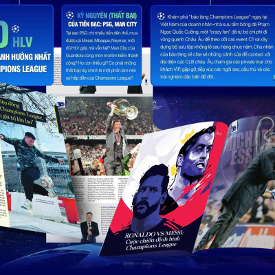 Ấn Phẩm 30 Năm Champion League - THBooks (Tặng kèm sổ tay Cúp C1)