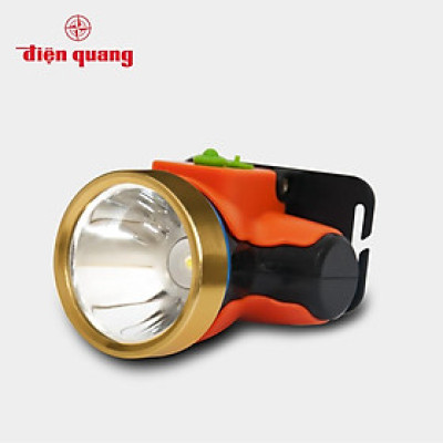 Đèn pin đội đầu Điện Quang ĐQ PFL14 R OY DL (Pin sạc Lithium, Cam – Vàng, 2.5W, daylight)