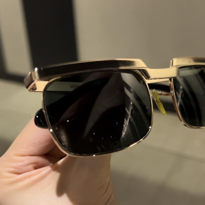 Kính râm Nam Solex chữ H cao cấp mạ vàng 14K gọng titan
