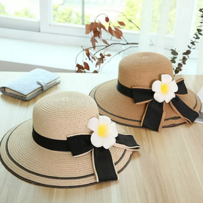 Mũ đi biển rộng vành. Nón đi biển rộng vành. Mũ rộng vành đi biển, Nón rộng vành đi biển chống tia UV thời trang Hàn Quốc dona21033006
