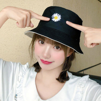 Mũ Vành Nhỏ, Mũ Bucket Hoa Cúc, Mũ Bucket Cụp Phong Cách Swag Siêu Xinh MD07