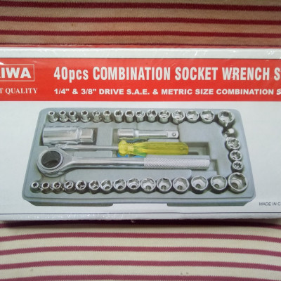 Bộ dụng cụ sửa chữa đa năng 40 món dùng để sửa xe máy, ô tô - Hàng chính hãng