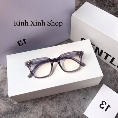 Gọng kính cận, Kính thời trang mắt vuông unisex chống ánh sáng xanh, chống lóa uv - Hàng cao cấp