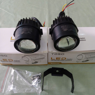 Đèn Trợ Sáng V9 Bi Cầu 2.0 Inch 12V-80V Siêu Sáng: Cắt Sáng Chống Chói Cực Mạnh Lắp Ô Tô Và Xe Máy