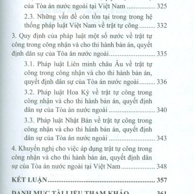 Công Nhận Và Cho Thi Hành Bản Án, Quyết Định Dân Sự Của Toà Án Nước Ngoài Trong Bối Cảnh Toàn Cầu Hoá Và Khuyến Nghị Cho Việt Nam (Sách chuyên khảo) - TS. Nguyễn Thu Thuỷ chủ biên