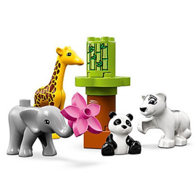 Đồ chơi lắp ráp: Bộ 4 Thú Cưng Hoang Dã của Bé - LEGO DUPLO 10904 ( 9 Chi tiết)