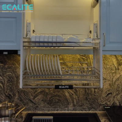 Kệ Chén Di Động Tủ Trên Ecalite EL-BL900W - Tủ Ngang 90cm - Inox 304 Cao Cấp - Hàng Chính Hãng
