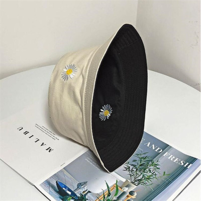 Mũ Vành Nhỏ, Mũ Bucket Hoa Cúc, Mũ Bucket Cụp Phong Cách Swag Siêu Xinh MD07